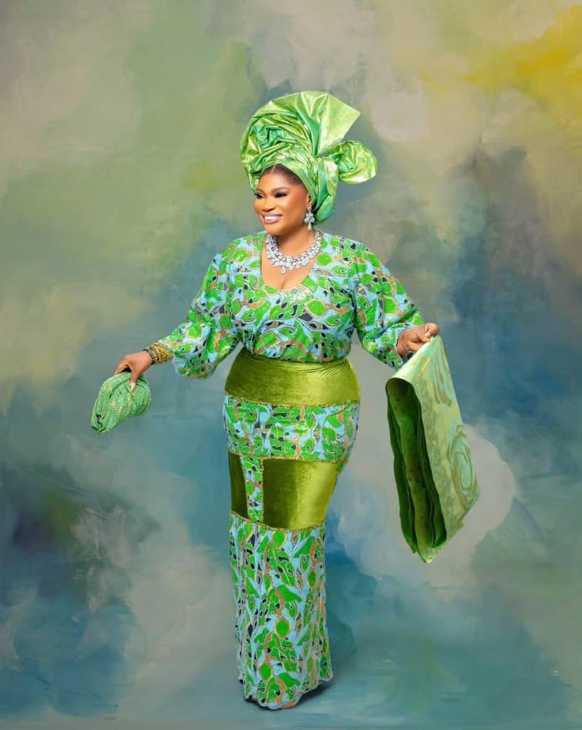 Lime Iro & Buba Set